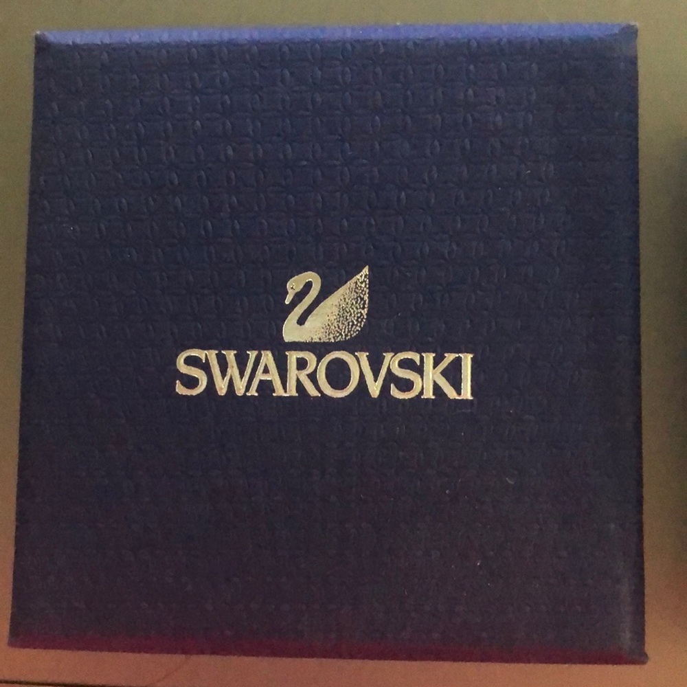 SWAROVSKI HEART CHARM 2 SIDED